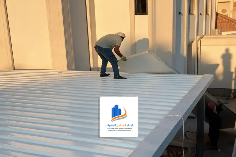 مظلات ساندوتش بانل الرياض