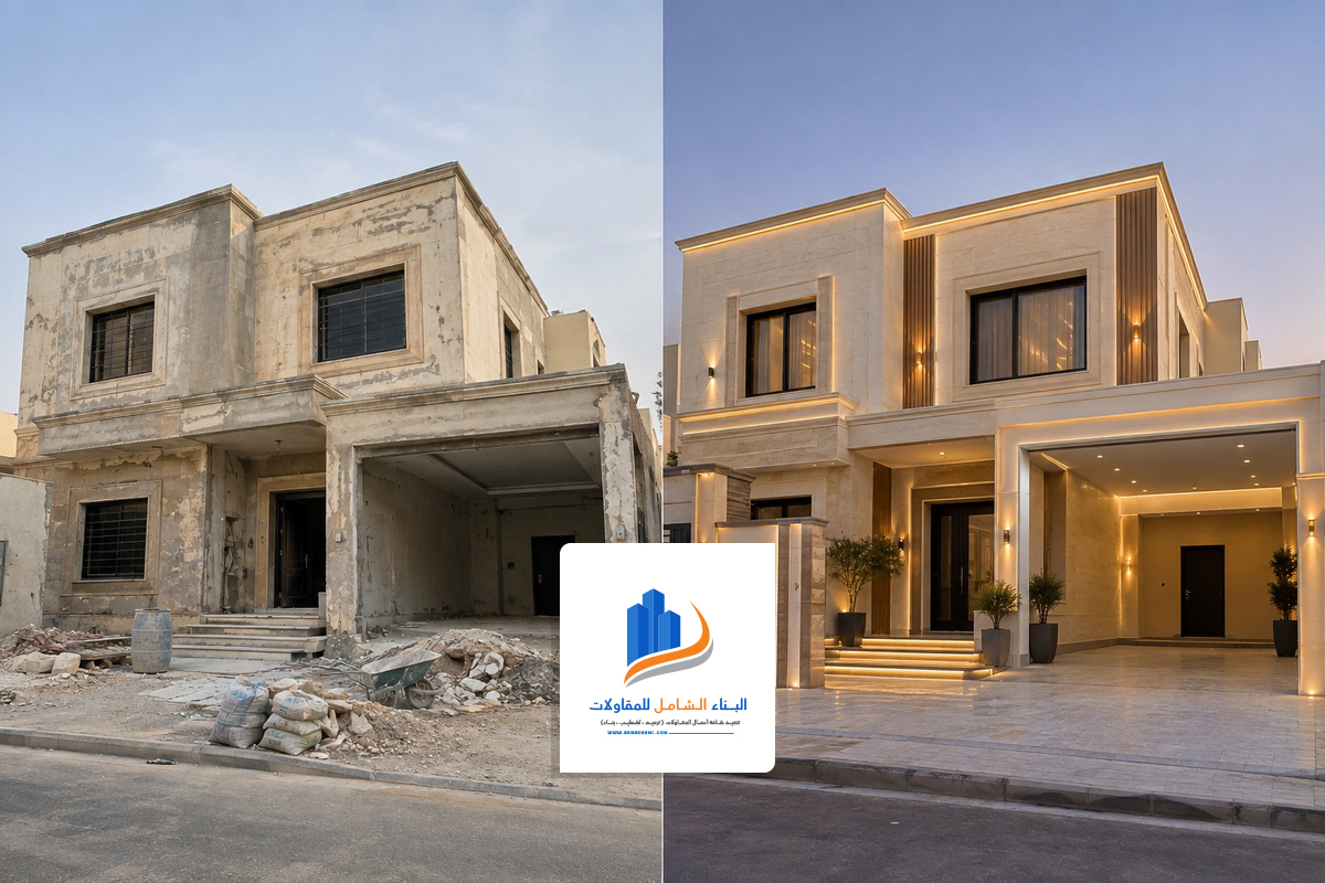 ترميم فلل بالرياض