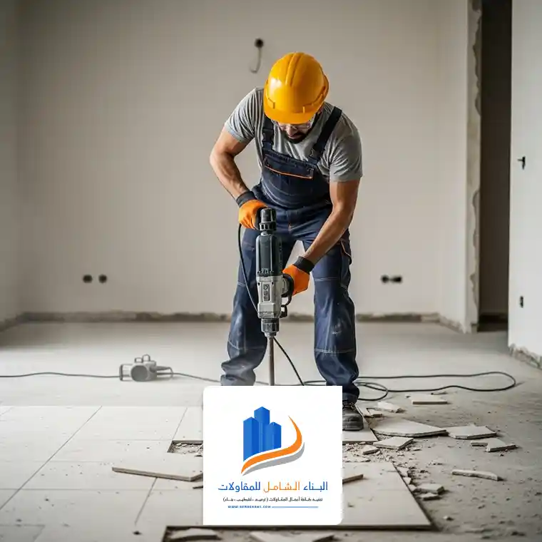 مقاول تكسير وتوسعة صالات بالرياض